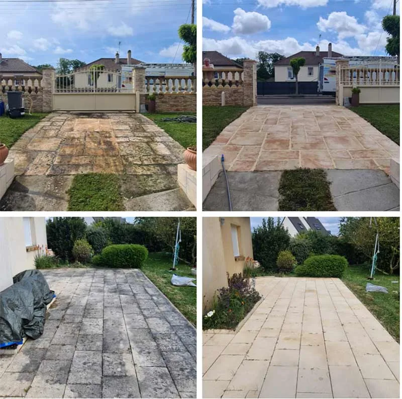 Nettoyage dallage extérieur