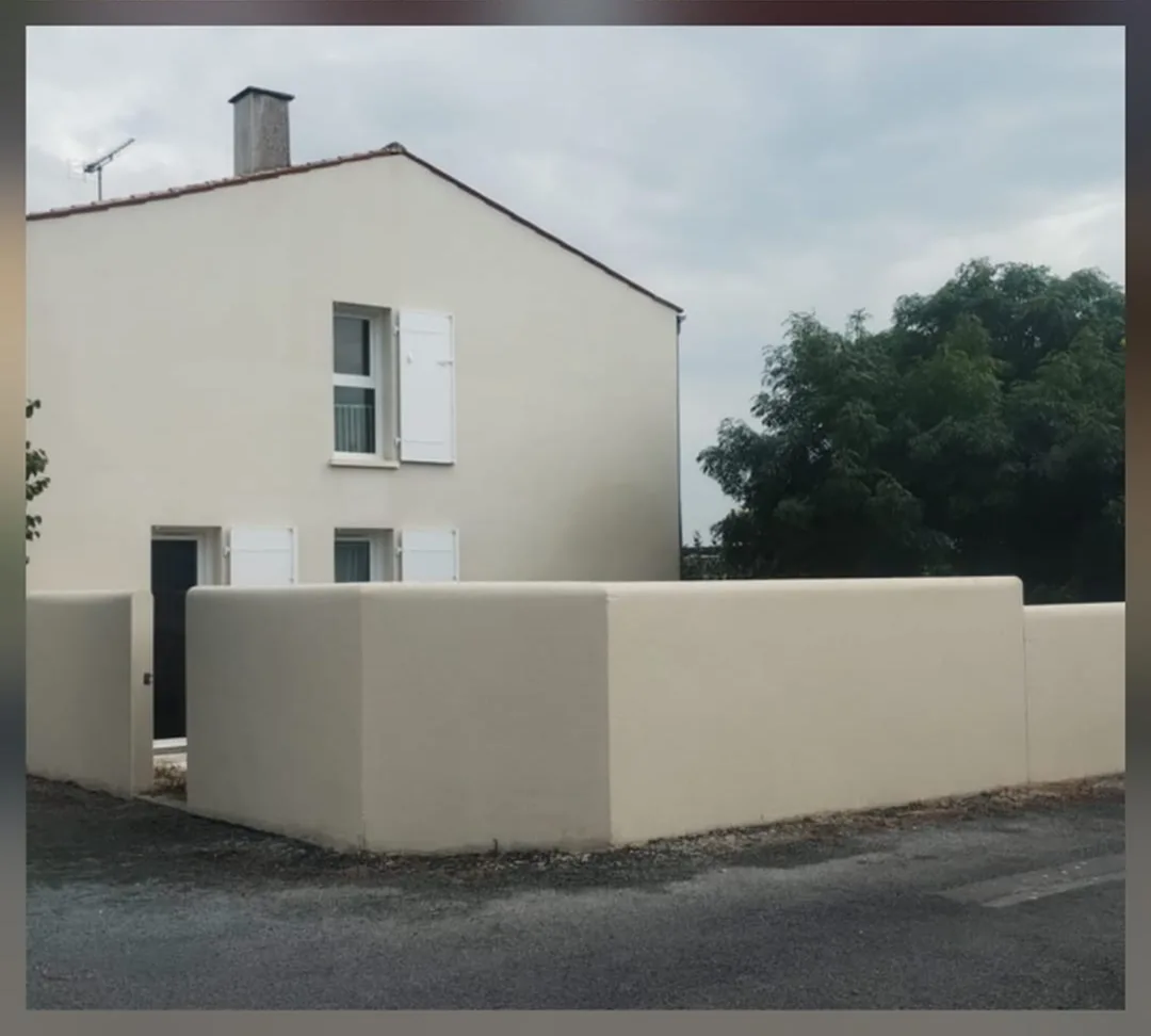 Façade propre après traitement Bogey