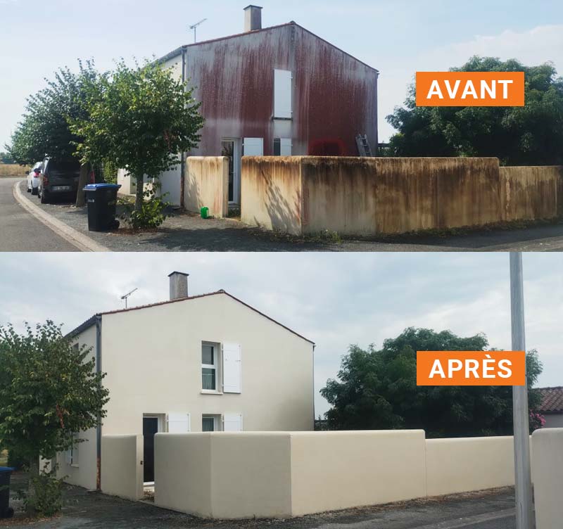 Ravalement peinture façade - BOGEY RÉNOVATION : artisan peintre en Seine-Maritime (76) et dans la Manche (50)- Ravalement peinture façade, boiserie et ferronnerie. Imperméabilisation hydrofuge façade en Seine-Maritime (76) Manche (50)